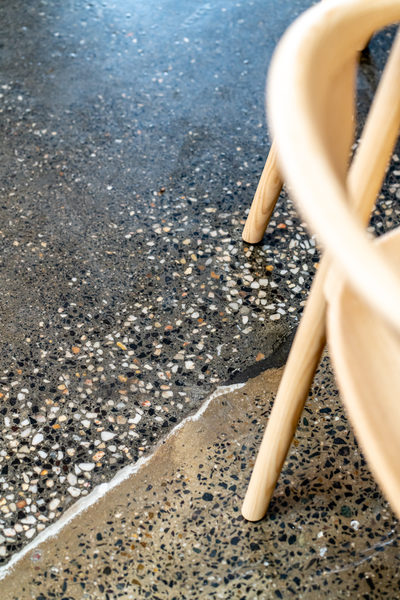 Hospitality fit-out and venue detail at Rustica South Yarra by WB Built