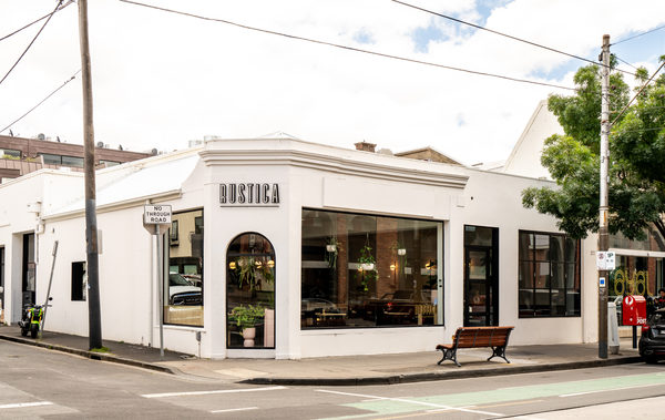 Hospitality fit-out and venue detail at Rustica South Yarra by WB Built