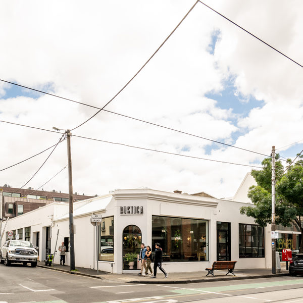 Hospitality fit-out and venue detail at Rustica South Yarra by WB Built