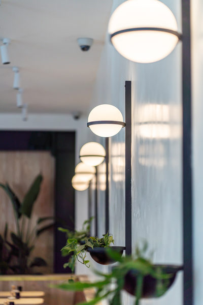 Hospitality fit-out and venue detail at Rustica South Yarra by WB Built
