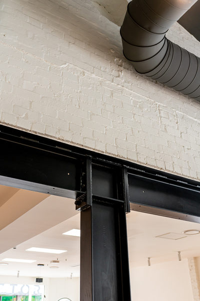 Hospitality fit-out and venue detail at Rustica South Yarra by WB Built