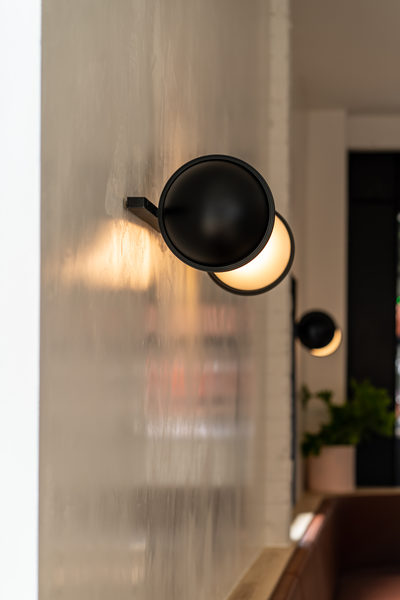 Hospitality fit-out and venue detail at Rustica South Yarra by WB Built