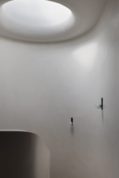 Interior and architectural detail at Salford House, Balwyn by WB Built