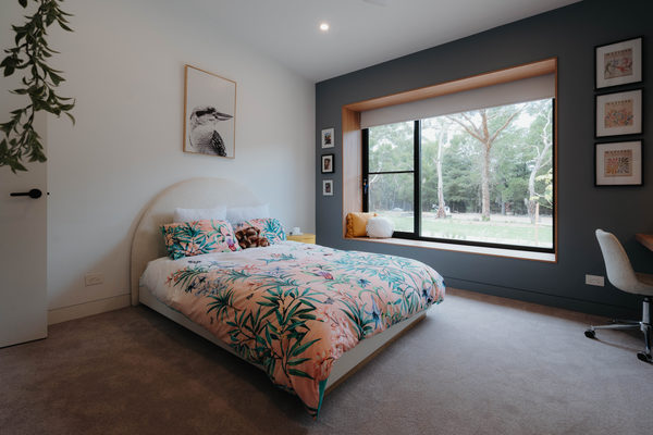 Interior and architectural detail at Sunbury House by WB Built