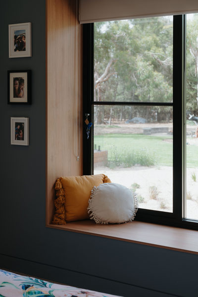 Interior and architectural detail at Sunbury House by WB Built
