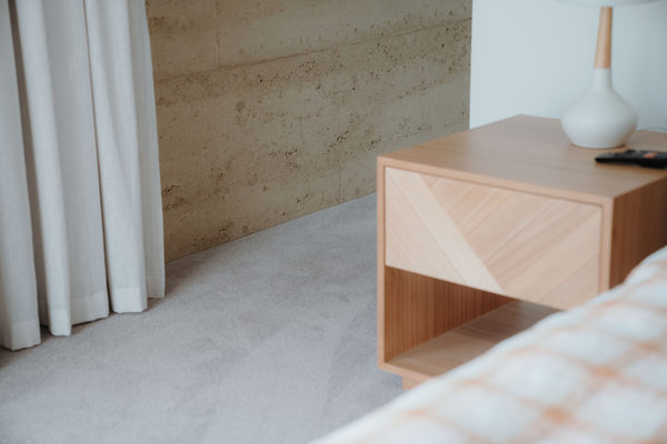 Interior and architectural detail at Sunbury House by WB Built