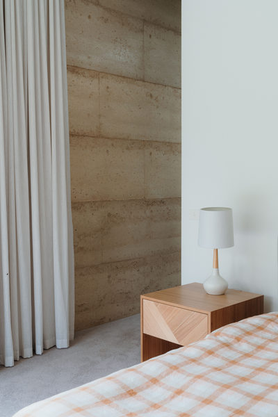Interior and architectural detail at Sunbury House by WB Built