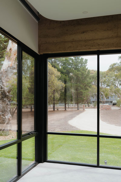 Interior and architectural detail at Sunbury House by WB Built