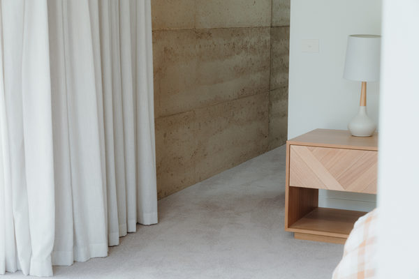 Interior and architectural detail at Sunbury House by WB Built