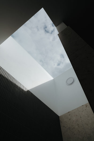 Interior and architectural detail at Sunbury House by WB Built