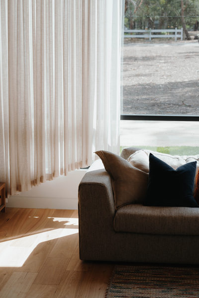 Interior and architectural detail at Sunbury House by WB Built