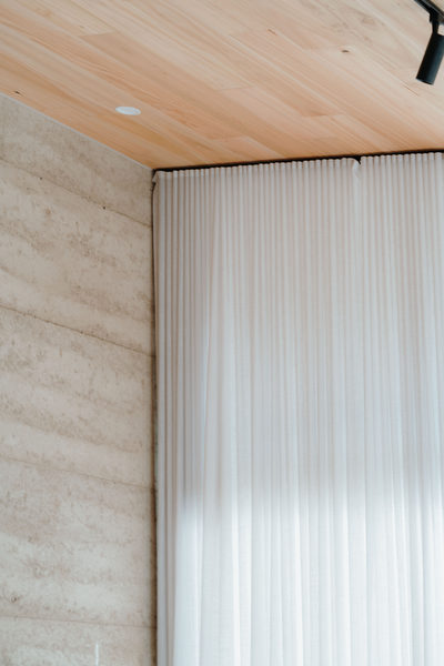 Interior and architectural detail at Sunbury House by WB Built