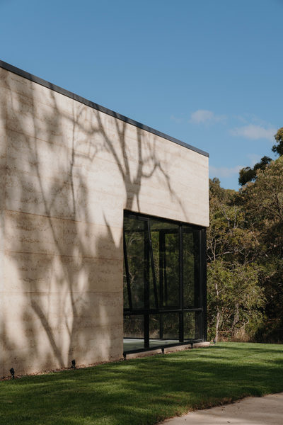 Interior and architectural detail at Sunbury House by WB Built