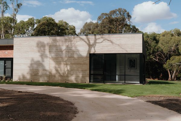 Interior and architectural detail at Sunbury House by WB Built
