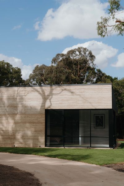 Interior and architectural detail at Sunbury House by WB Built