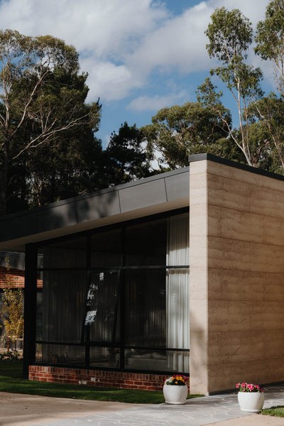 Interior and architectural detail at Sunbury House by WB Built