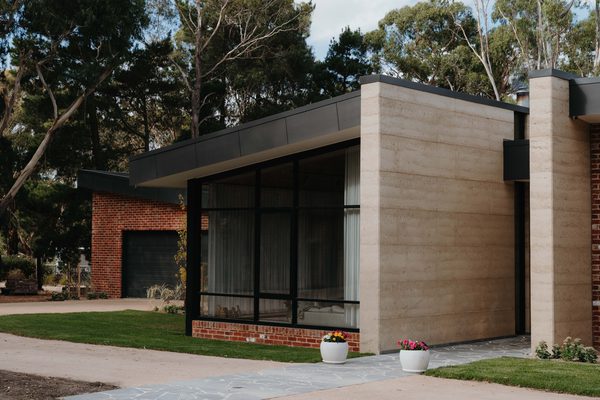 Interior and architectural detail at Sunbury House by WB Built
