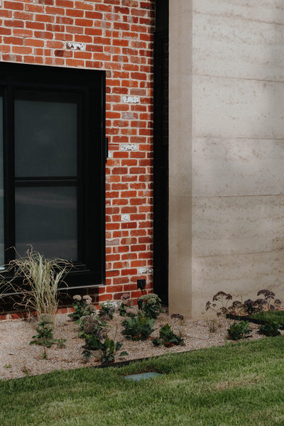 Interior and architectural detail at Sunbury House by WB Built