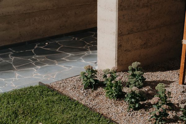 Interior and architectural detail at Sunbury House by WB Built
