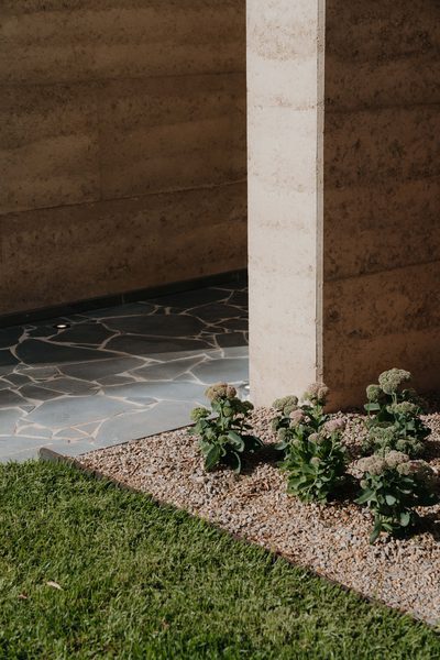 Interior and architectural detail at Sunbury House by WB Built