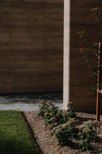 Interior and architectural detail at Sunbury House by WB Built