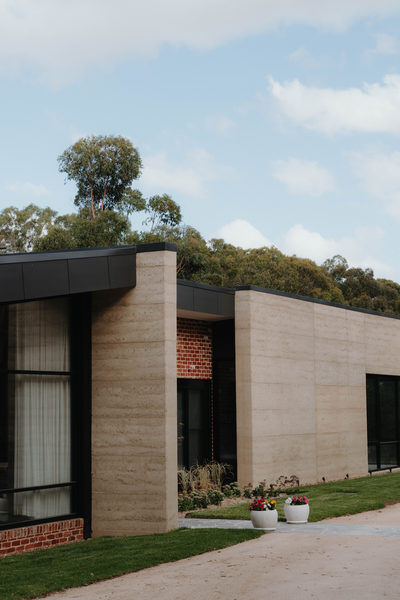 Interior and architectural detail at Sunbury House by WB Built