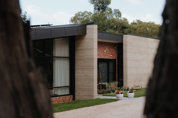 Interior and architectural detail at Sunbury House by WB Built