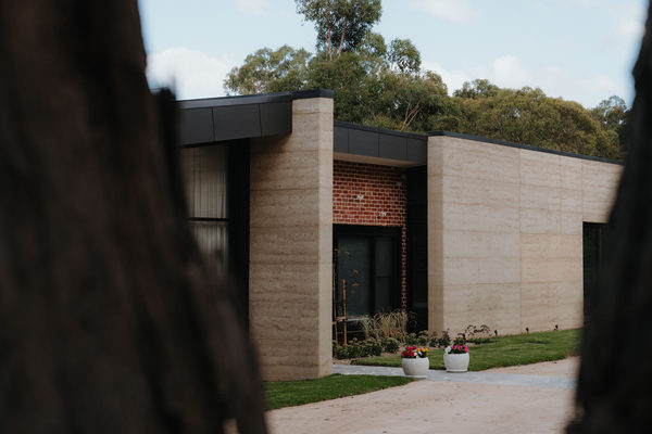 Interior and architectural detail at Sunbury House by WB Built