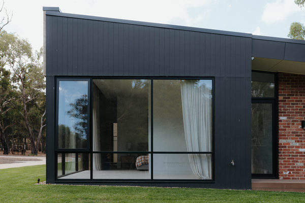 Interior and architectural detail at Sunbury House by WB Built