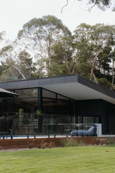 Interior and architectural detail at Sunbury House by WB Built