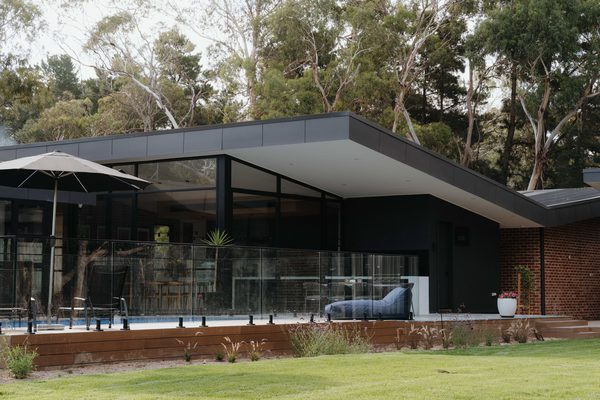 Interior and architectural detail at Sunbury House by WB Built