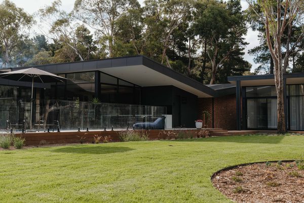 Interior and architectural detail at Sunbury House by WB Built