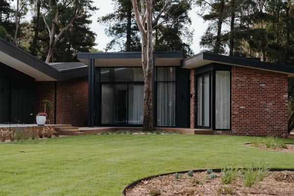 Interior and architectural detail at Sunbury House by WB Built