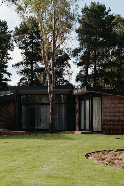 Interior and architectural detail at Sunbury House by WB Built