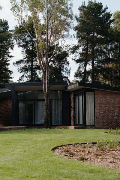 Interior and architectural detail at Sunbury House by WB Built