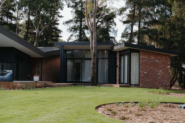 Interior and architectural detail at Sunbury House by WB Built