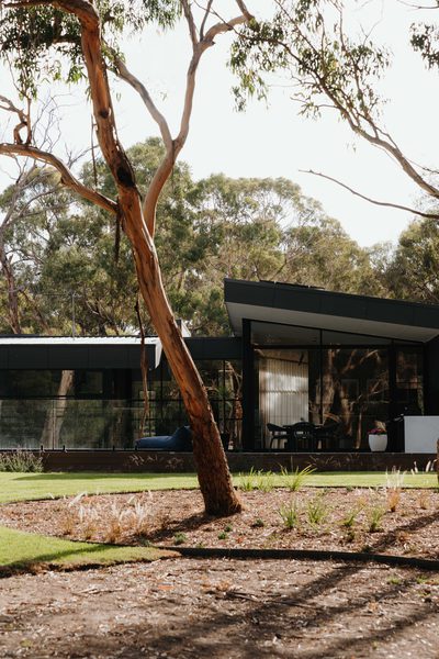 Interior and architectural detail at Sunbury House by WB Built