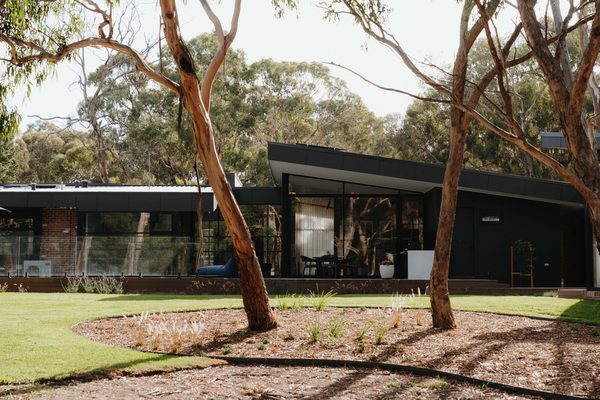 Interior and architectural detail at Sunbury House by WB Built