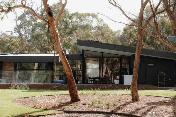 Interior and architectural detail at Sunbury House by WB Built