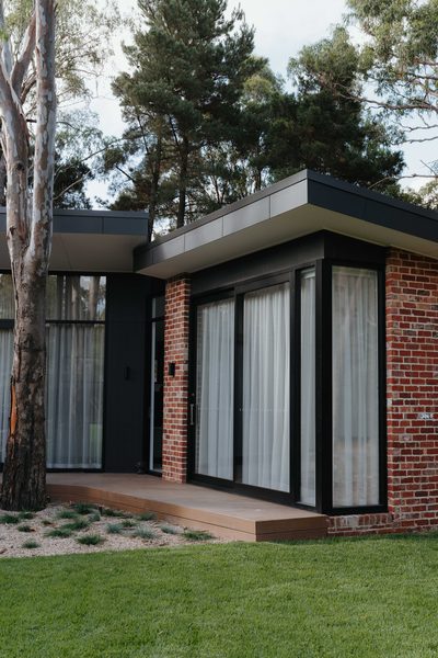 Interior and architectural detail at Sunbury House by WB Built