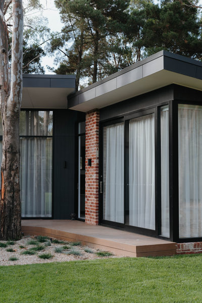 Interior and architectural detail at Sunbury House by WB Built