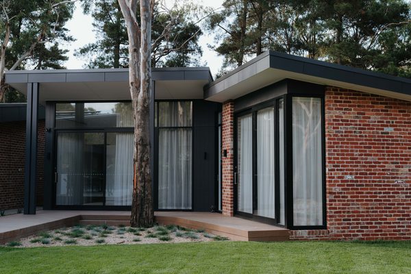 Interior and architectural detail at Sunbury House by WB Built