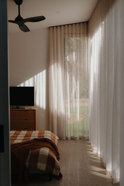 Interior and architectural detail at Sunbury House by WB Built