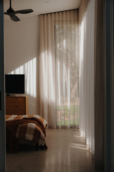 Interior and architectural detail at Sunbury House by WB Built