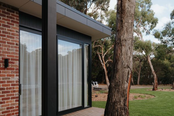 Interior and architectural detail at Sunbury House by WB Built