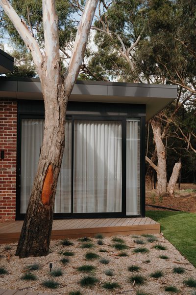 Interior and architectural detail at Sunbury House by WB Built