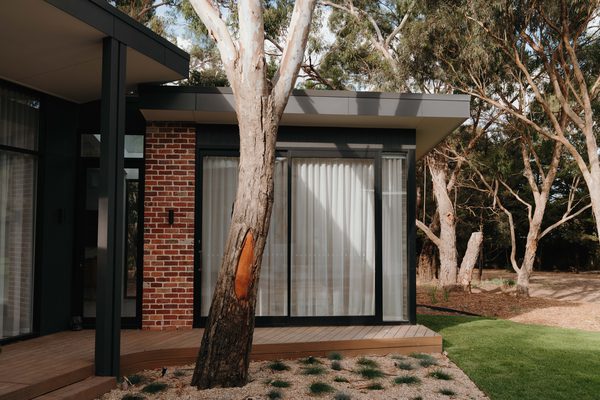 Interior and architectural detail at Sunbury House by WB Built
