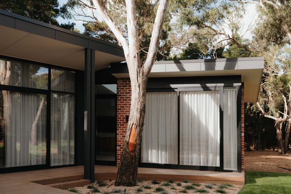 Interior and architectural detail at Sunbury House by WB Built