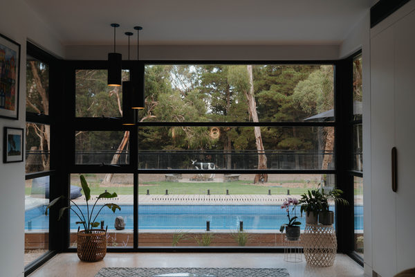 Interior and architectural detail at Sunbury House by WB Built