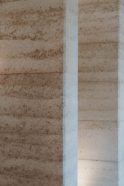 Interior and architectural detail at Sunbury House by WB Built
